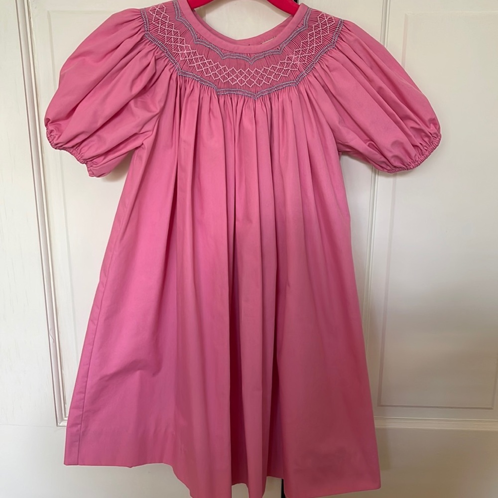 Beaufort Bonnet Co. pink smocked dress